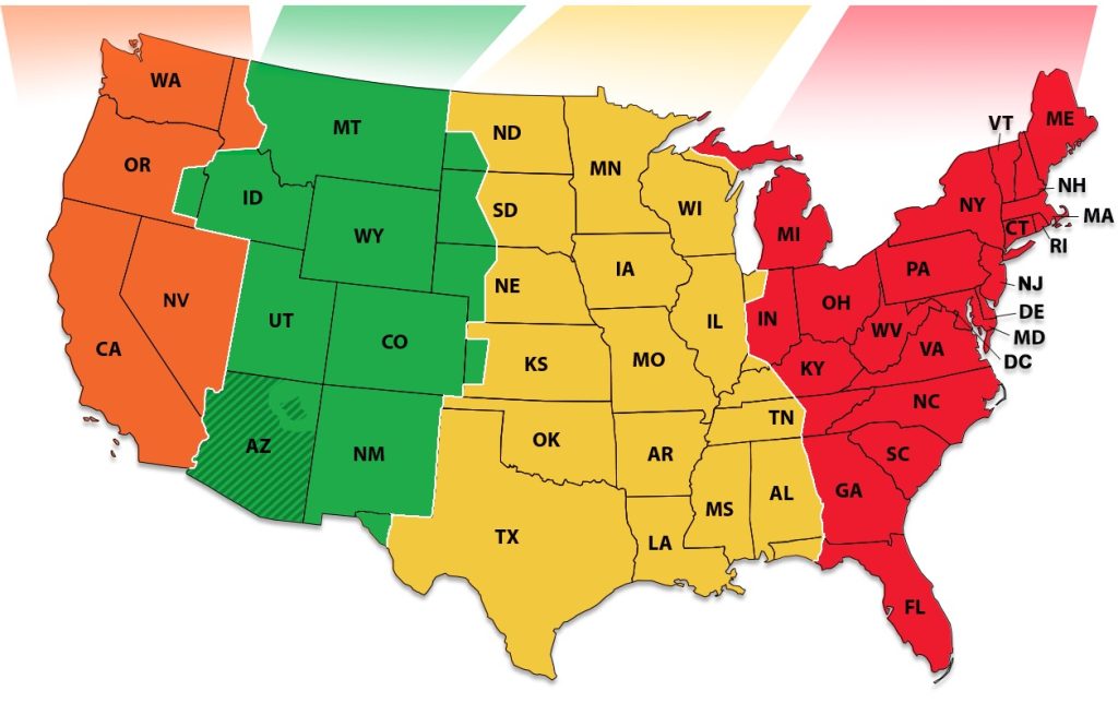 Coverage Areas